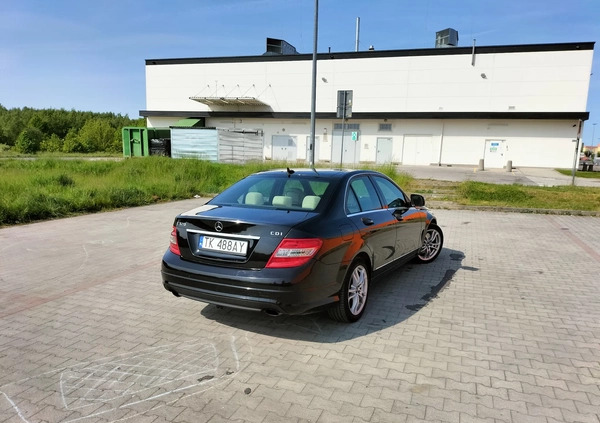 Mercedes-Benz Klasa C cena 37500 przebieg: 188000, rok produkcji 2008 z Kielce małe 596